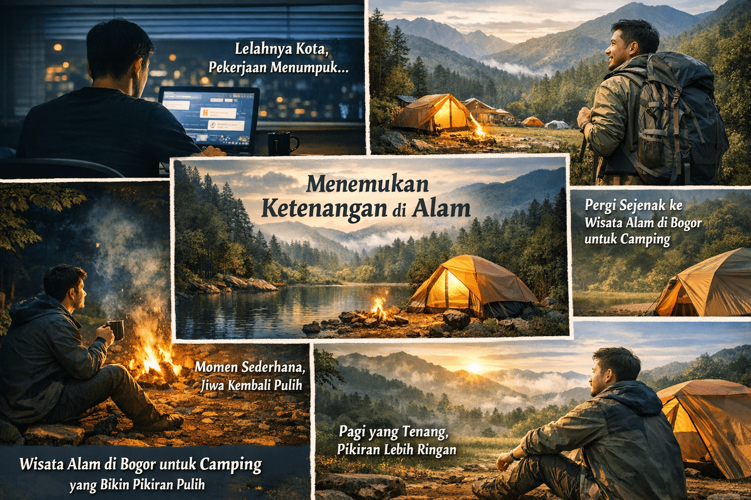 Dari Lelahnya Kota ke Tenangnya Alam, Ini Wisata Alam di Bogor untuk Camping yang Bikin Pikiran Pulih