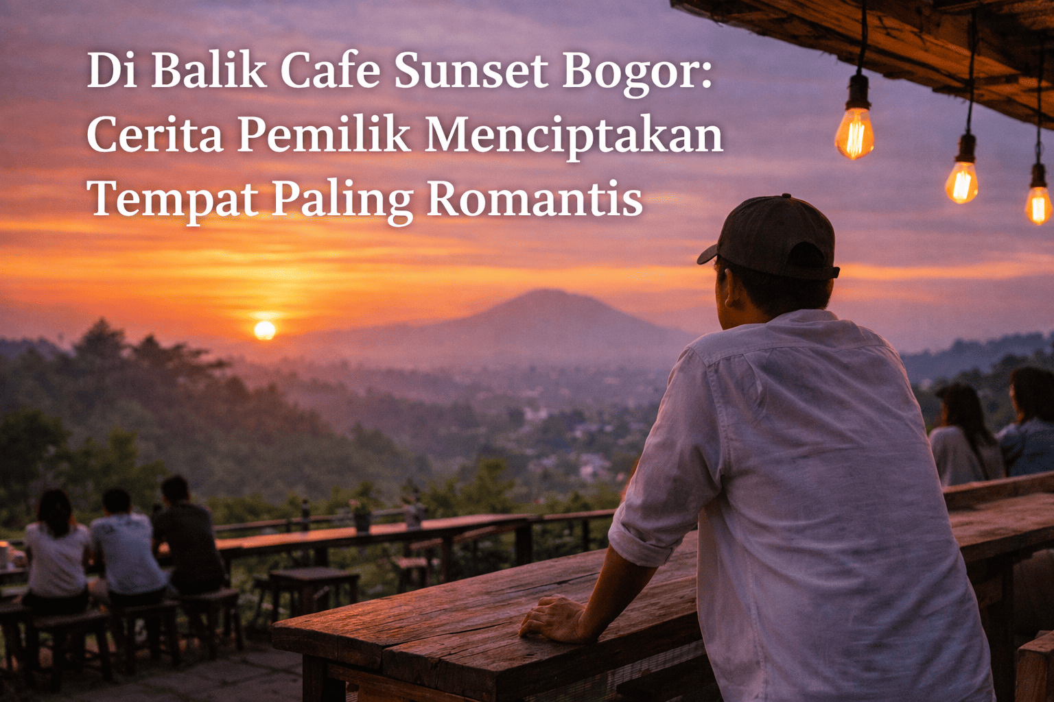 Di Balik Cafe Sunset Bogor: Cerita Pemilik Menciptakan Tempat Paling Romantis