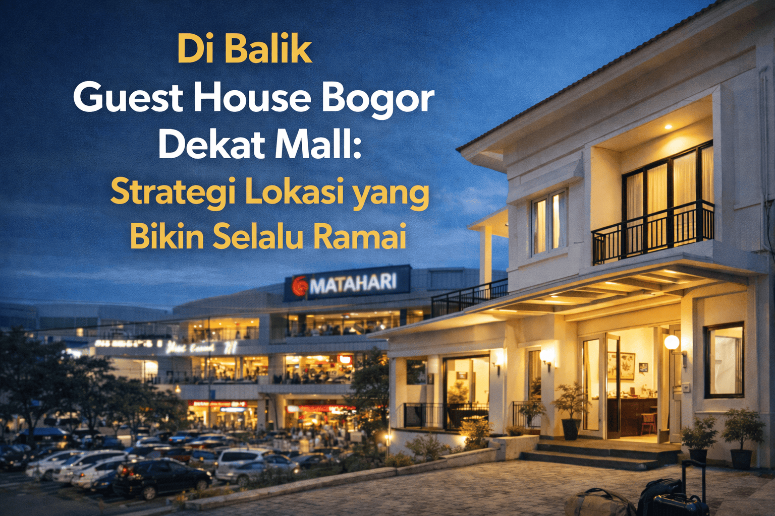 Di Balik Guest House Bogor Dekat Mall Strategi Lokasi yang Bikin Selalu Ramai