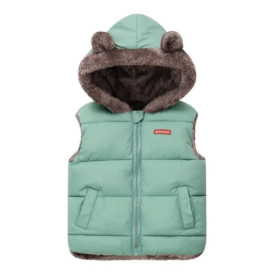 Hooded Puffer Vest