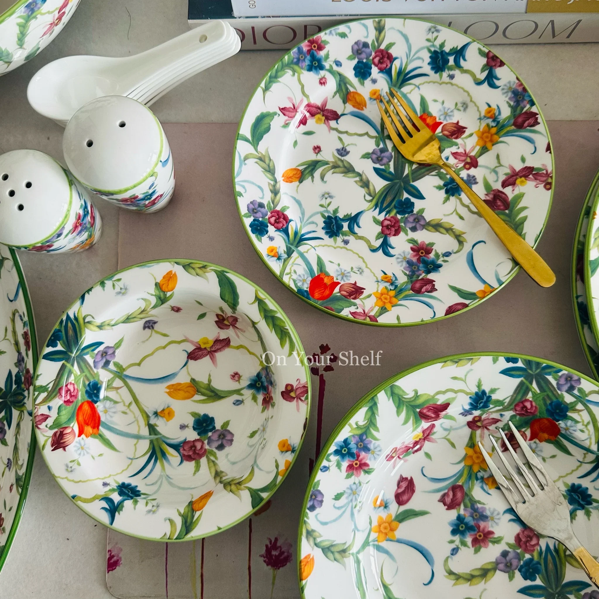 Botanical Porcelain Dinner Set