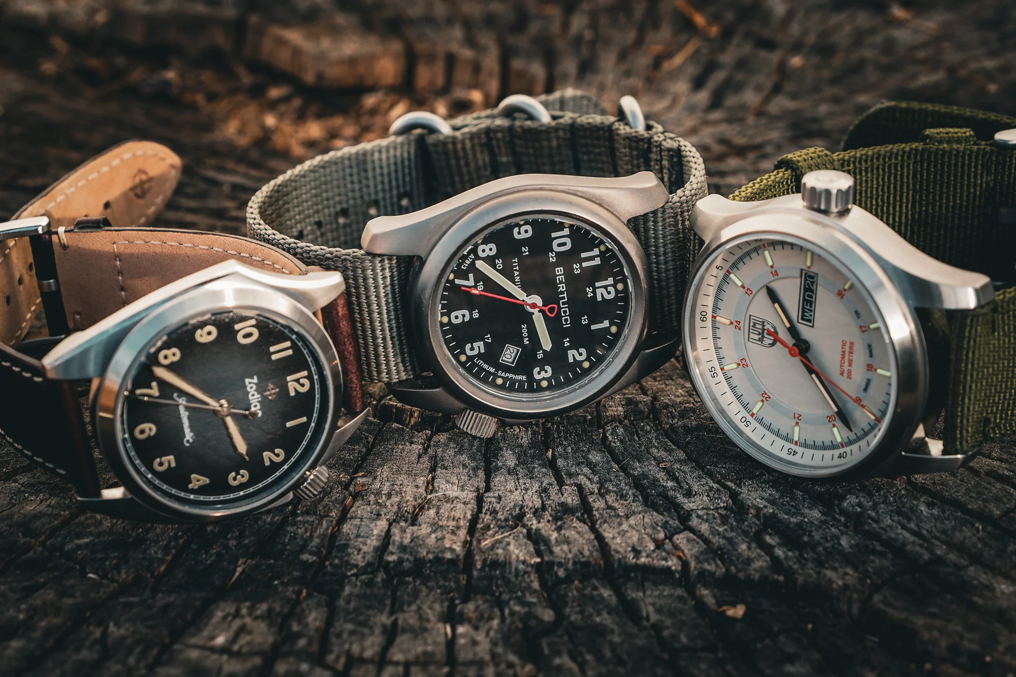 Titanium Field Watch