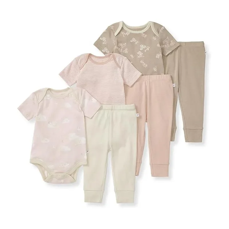 Organic Cotton Bodysuit Set