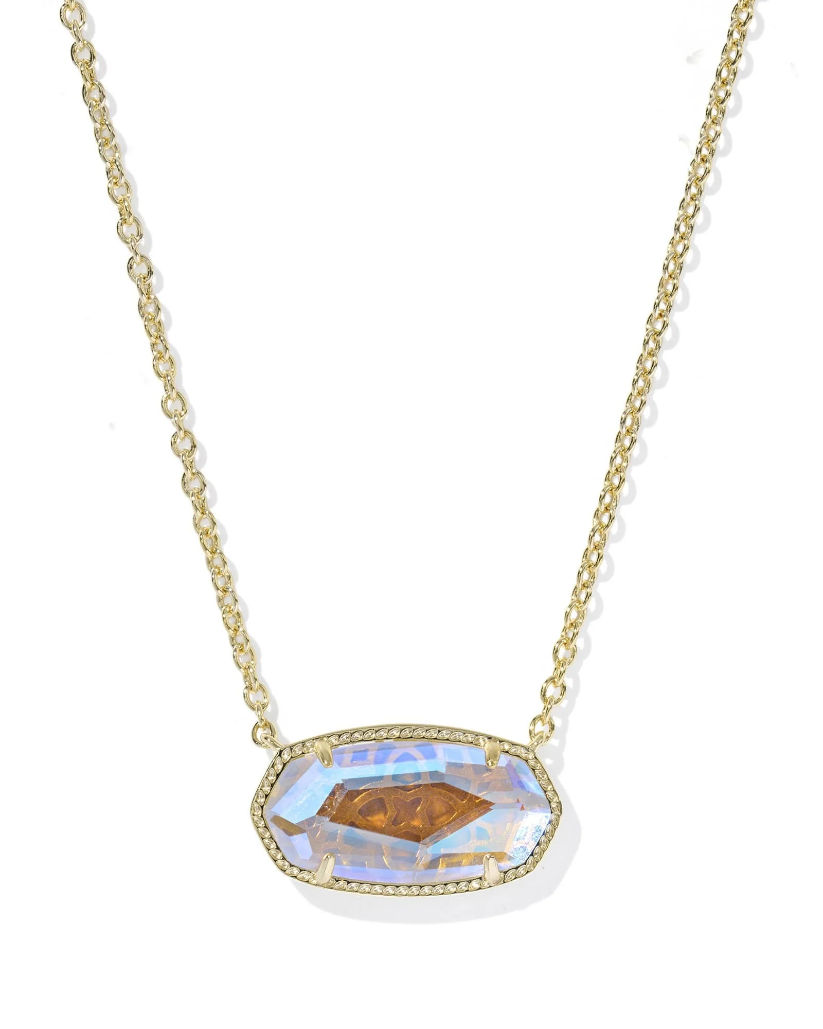 Gold Initial Pendant Necklace