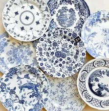 Calligraphy Bone China Plates