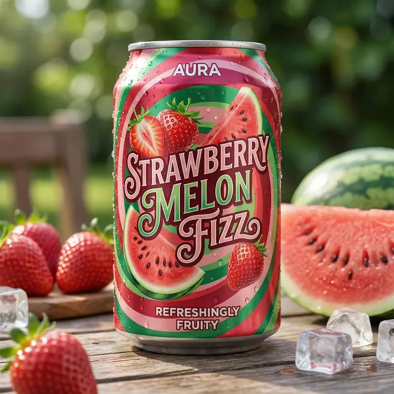 Watermelon Basil Craft Soda