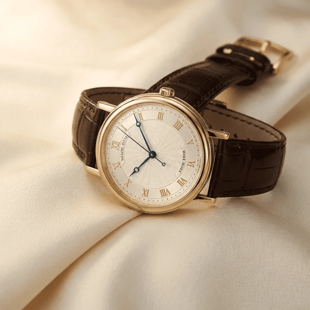 Ivory Guilloché Dress