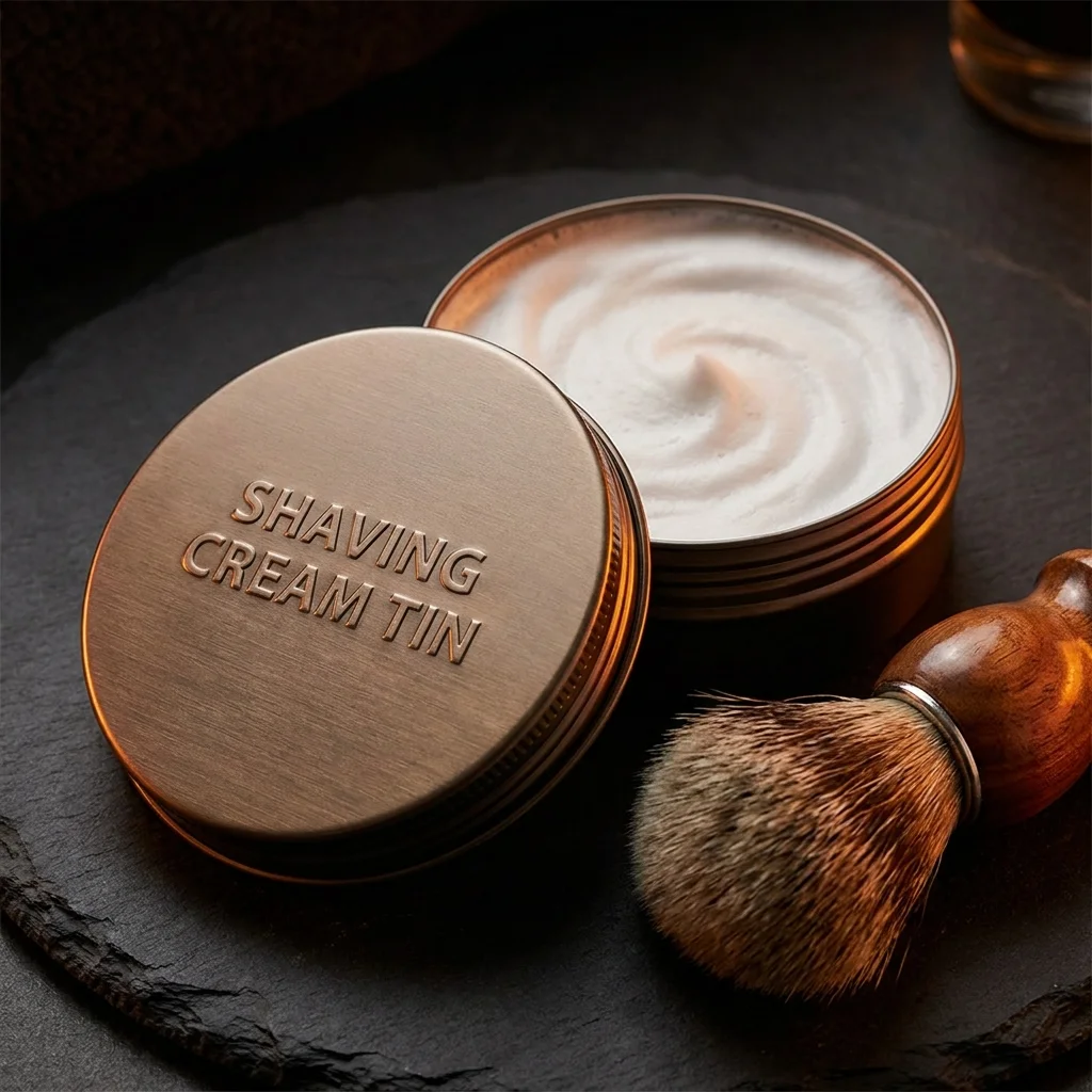 Shaving Cream Tin