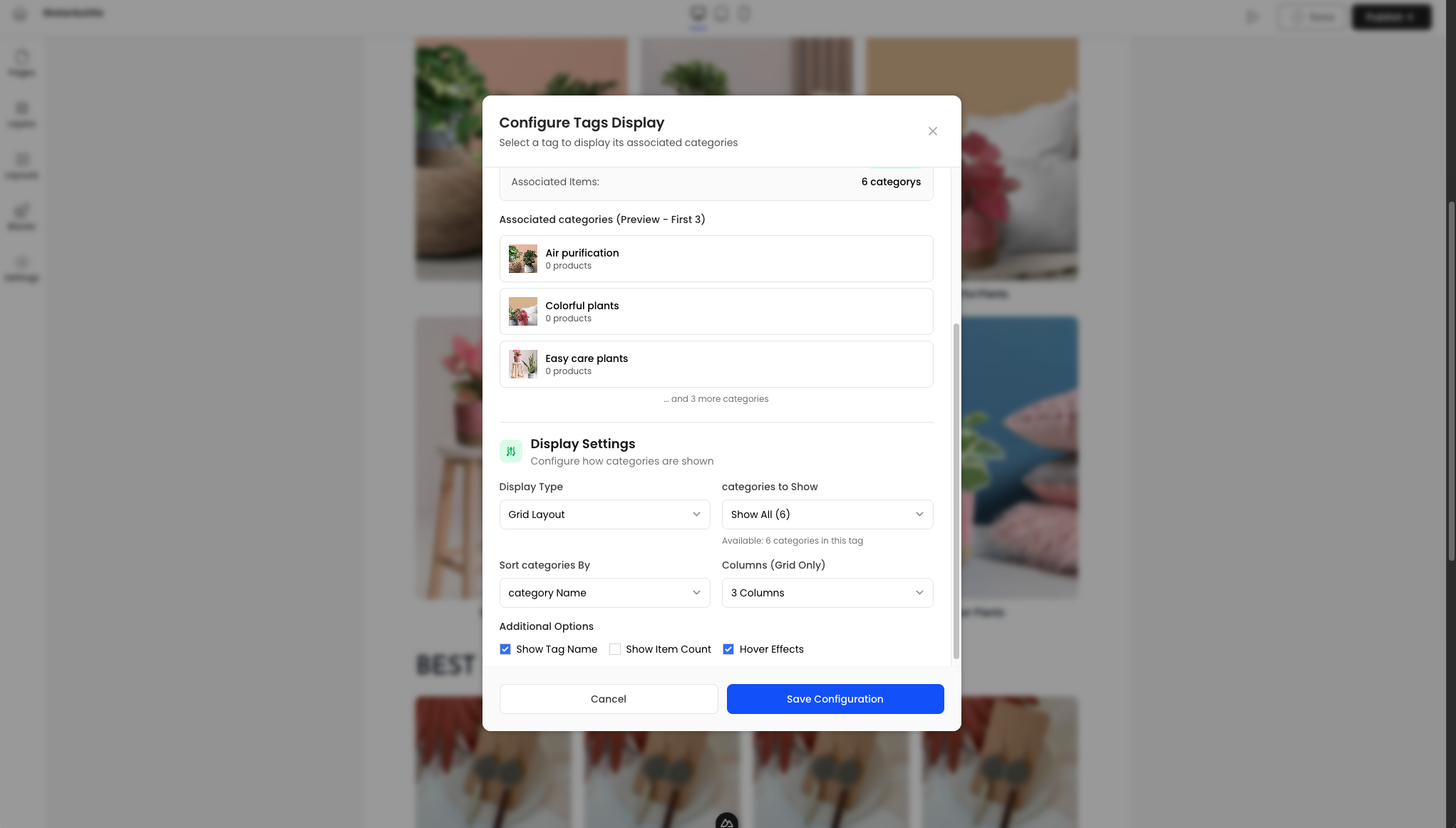 Product tags and badges for ecommerce website optimization