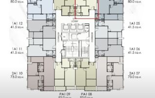 ขายดาวน์ เจ้าของขายเอง ห้องขนาด 55 Sqm. 1 ห้องนอน 1 ห้องน้ำ ชั้น 19  คอนโด SUPALAI PREMIER สี่พระยา-สามย่าน : เจ้าของขายดาวน์เอง (งดรับนายหน้า)