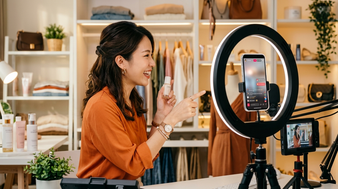 Panduan Live Streaming untuk Reseller: Cara Jualan Laris di TikTok dan Shopee