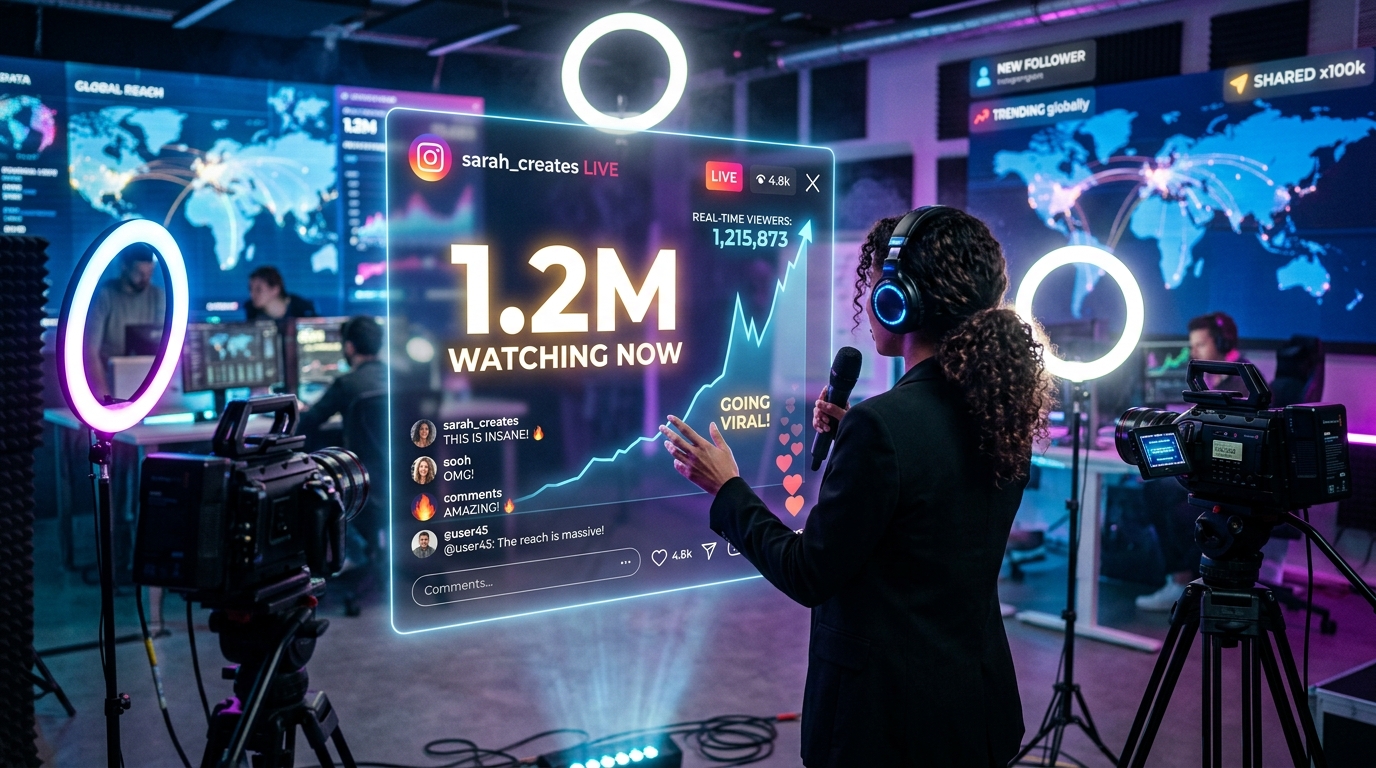 Jasa Reach Instagram Live: Tingkatkan Jumlah Penonton Real-Time Anda