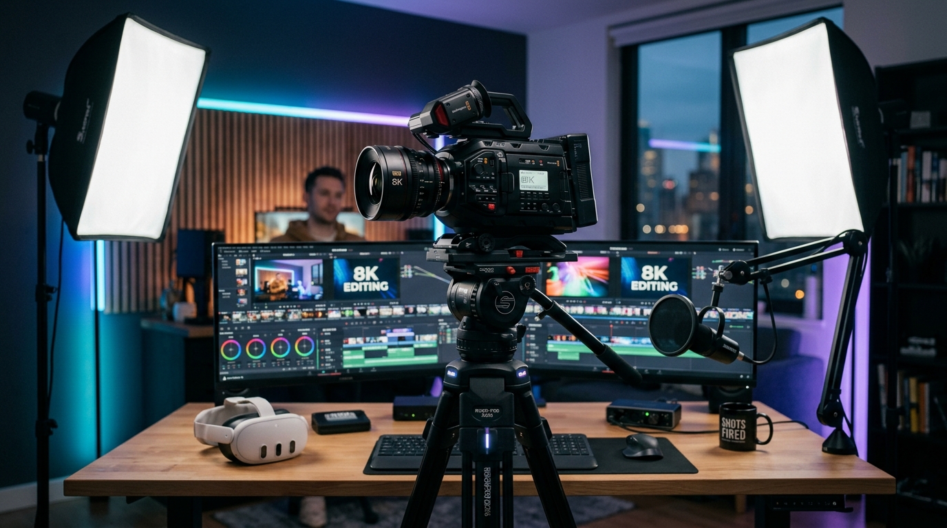 Gear YouTuber 2026: Kamera dan Perlengkapan Wajib untuk Standar Konten Masa Depan
