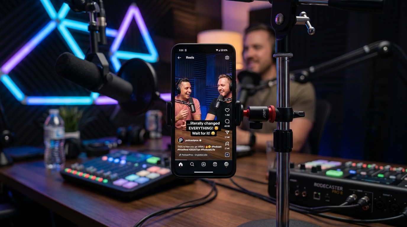 Cara Memviralkan Potongan Klip Podcast di Instagram Melalui Jasa Shares Aktif Indonesia