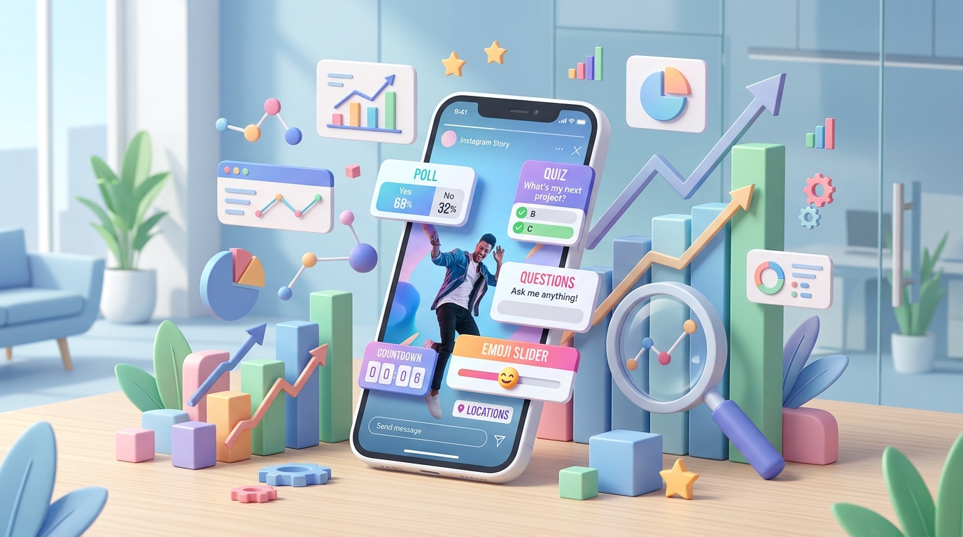 Cara Menggunakan Fitur Interaksi Stories untuk Riset Market Gratis di Instagram