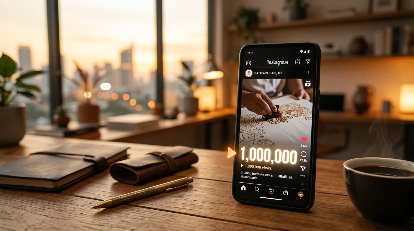 Harga Jasa View Instagram Termurah 2026: Perbandingan Cost-Per-View dengan Instagram Ads untuk UMKM