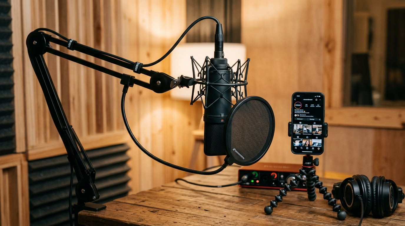 Tips Rekam Voice Over Reels Instagram Agar Suara Jernih dan Jelas