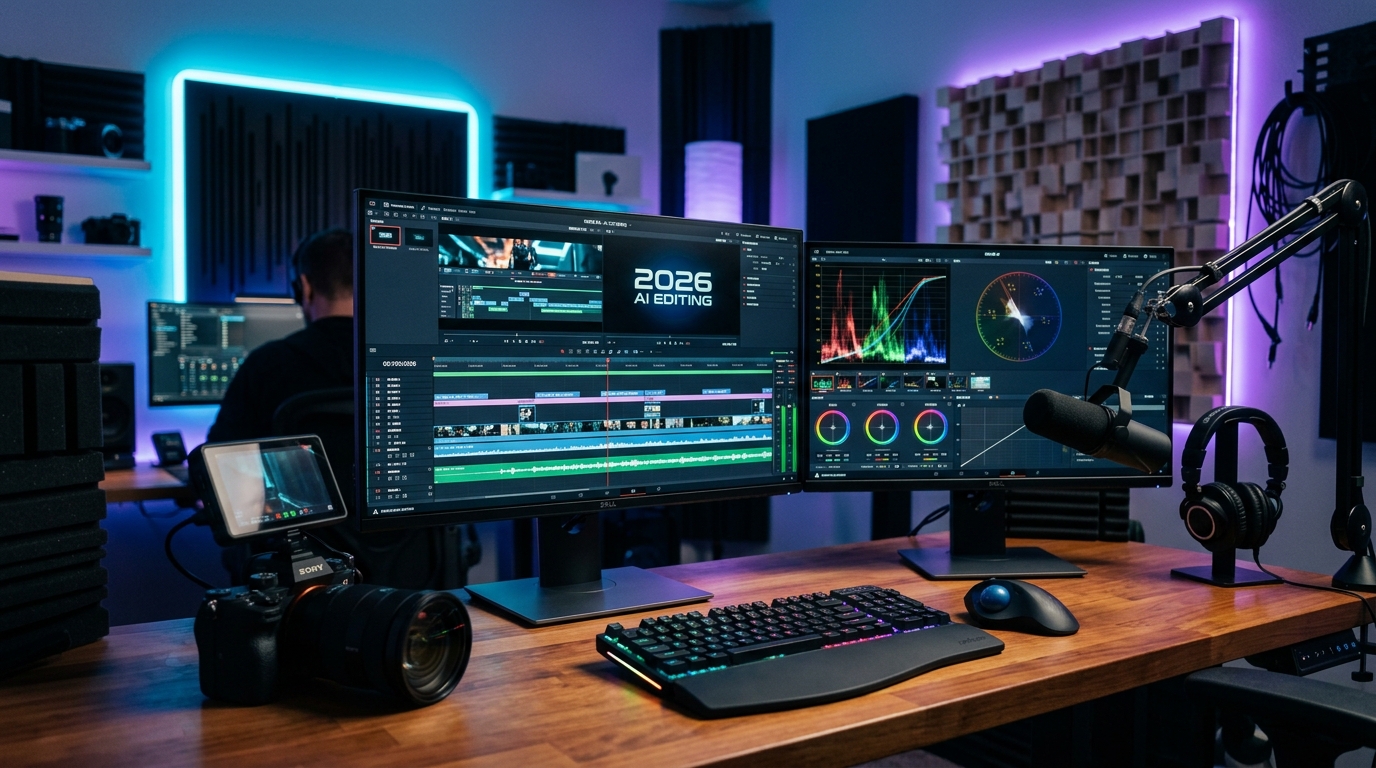 Tren Video Editing YouTube 2026: Cepat, Estetik, dan Berbasis AI