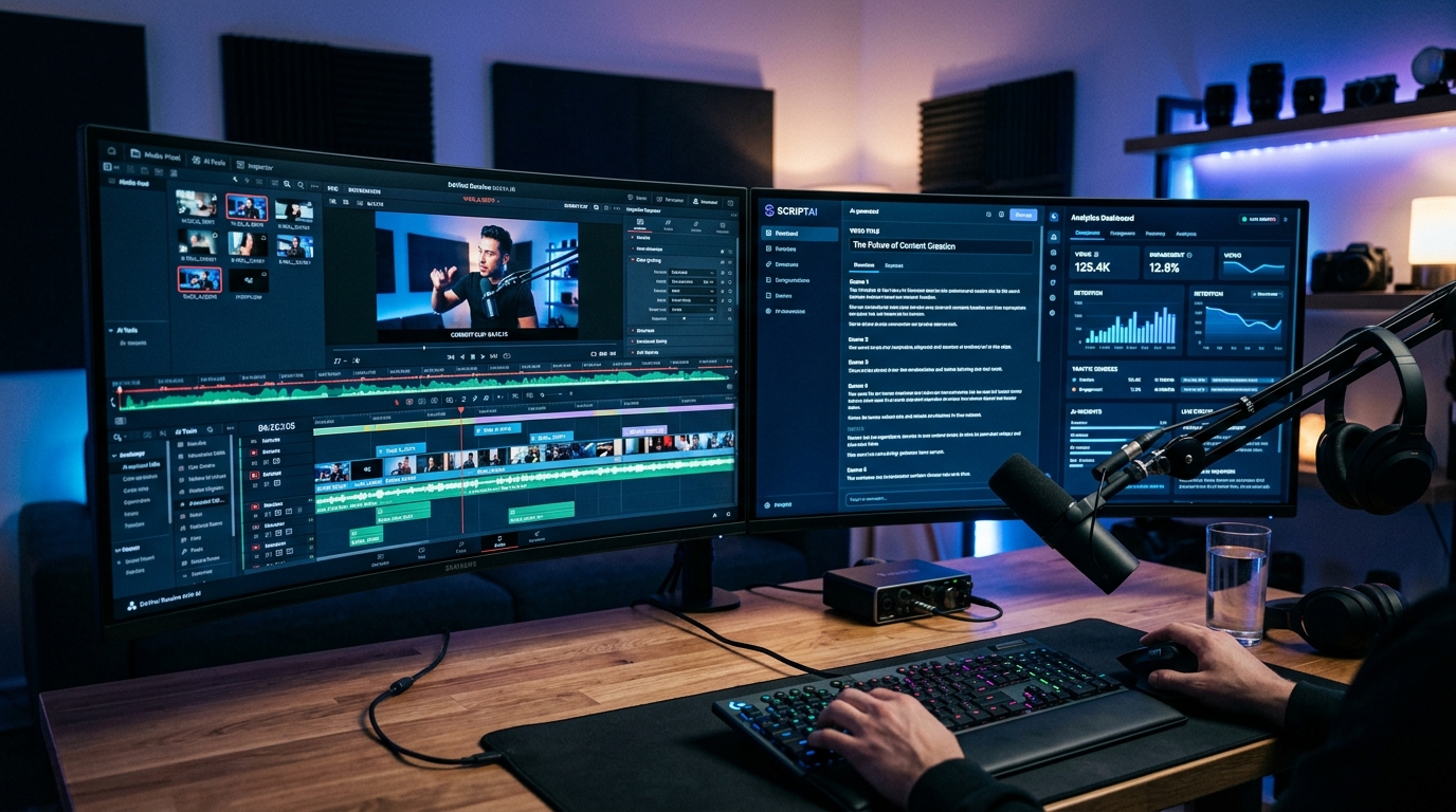 Manfaat Kecerdasan Buatan (AI) untuk Konten Kreator YouTube dalam Mempercepat Proses Produksi Video