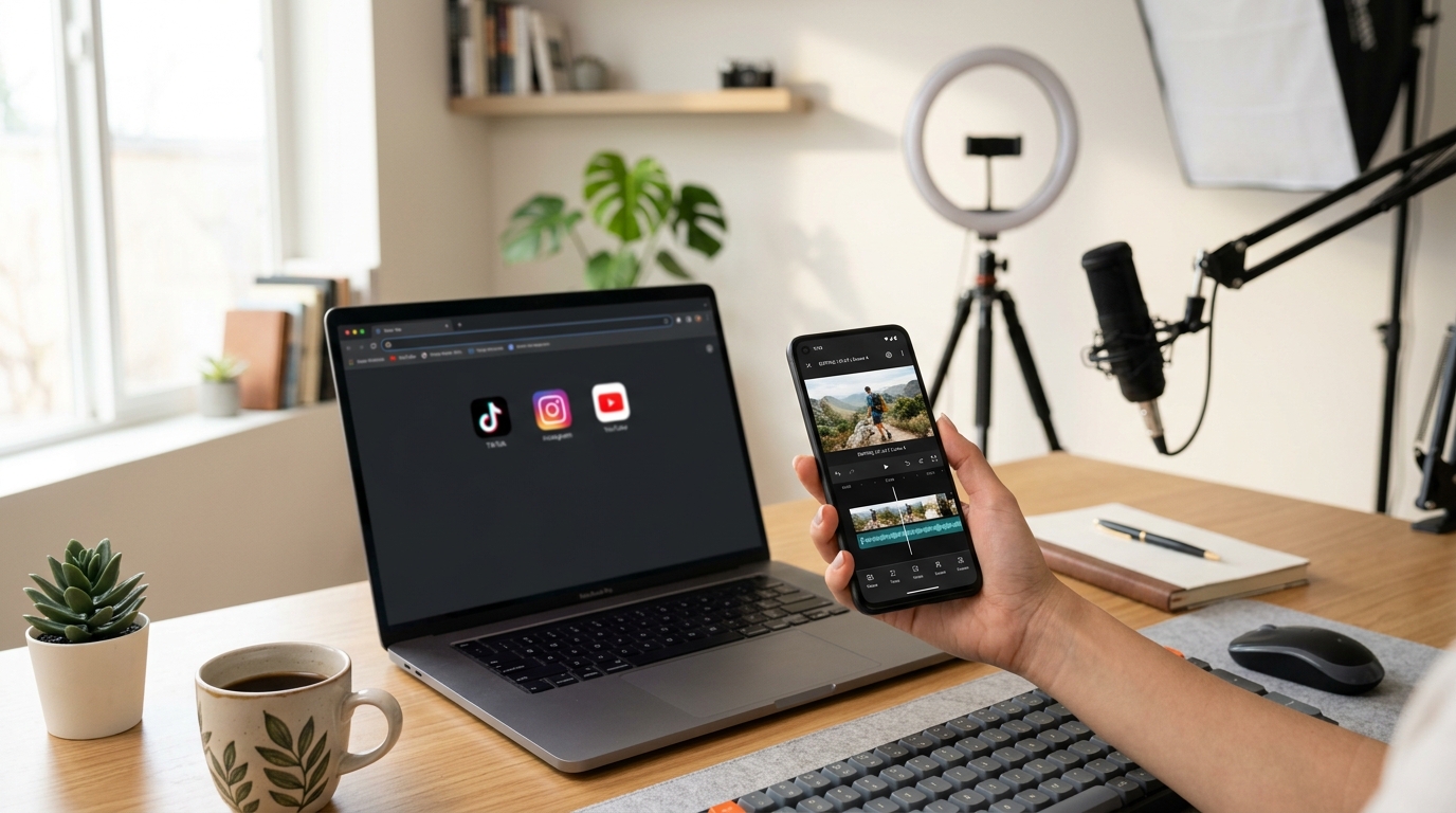 Strategi Cross-Promotion: Cara Membagikan Konten TikTok ke Media Sosial Lain Tanpa Watermark Secara Mudah