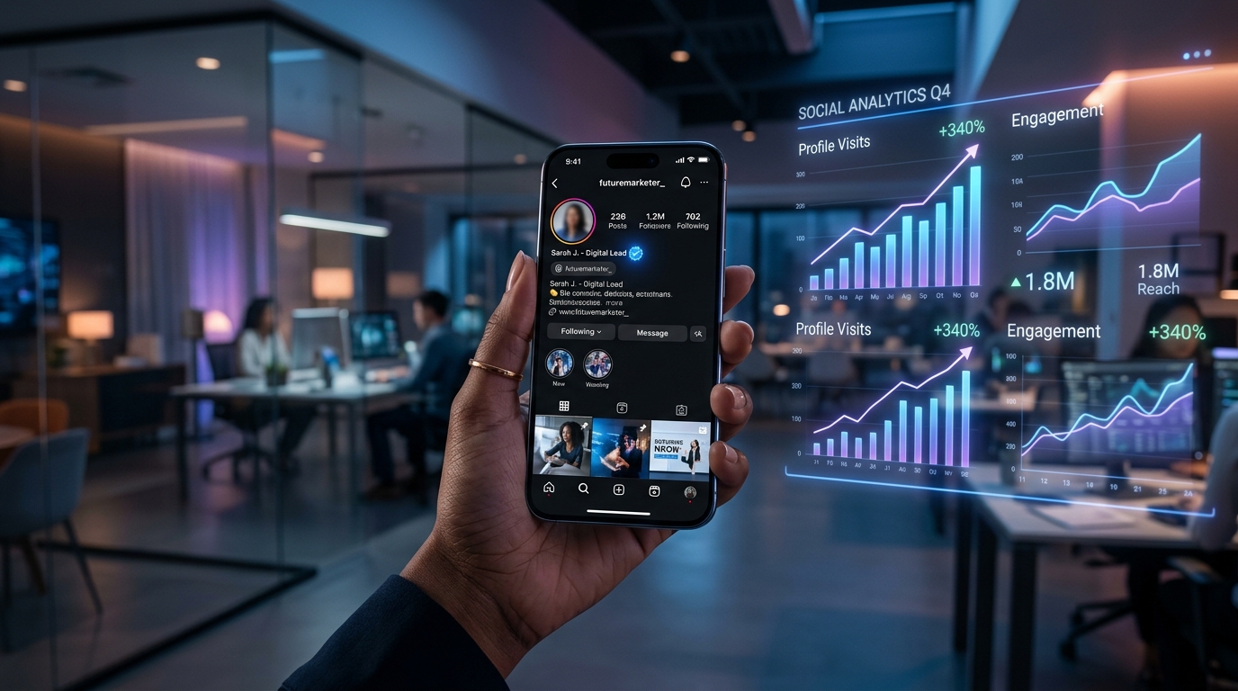Jasa Penambah Kunjungan Profil Instagram Instan untuk Mempercepat Proses Review Meta Verified