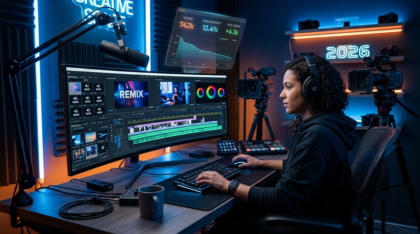 Cara Cuan dari Fitur Remix Youtube 2026: Legal dan Bisa Dimonetisasi