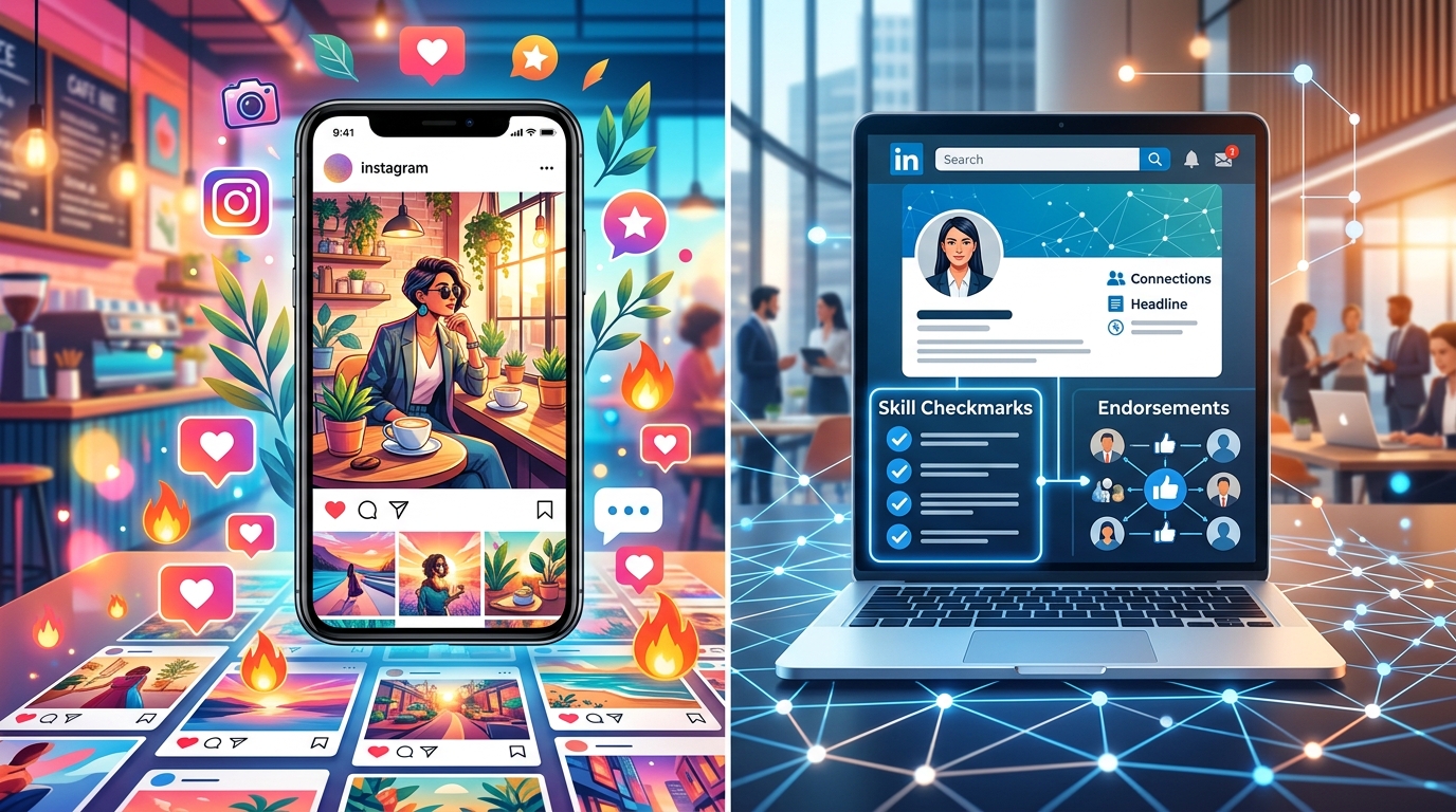 Perbandingan Strategi Social Proof di Instagram vs. LinkedIn untuk Branding Personal dan Bisnis