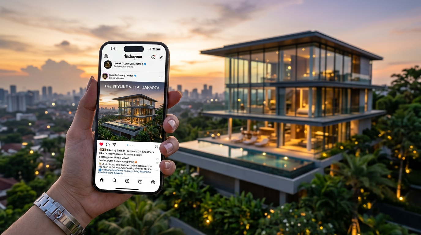 Beli Likes Instagram untuk Agen Properti: Tampilkan Listing Rumah yang Diminati Pasar