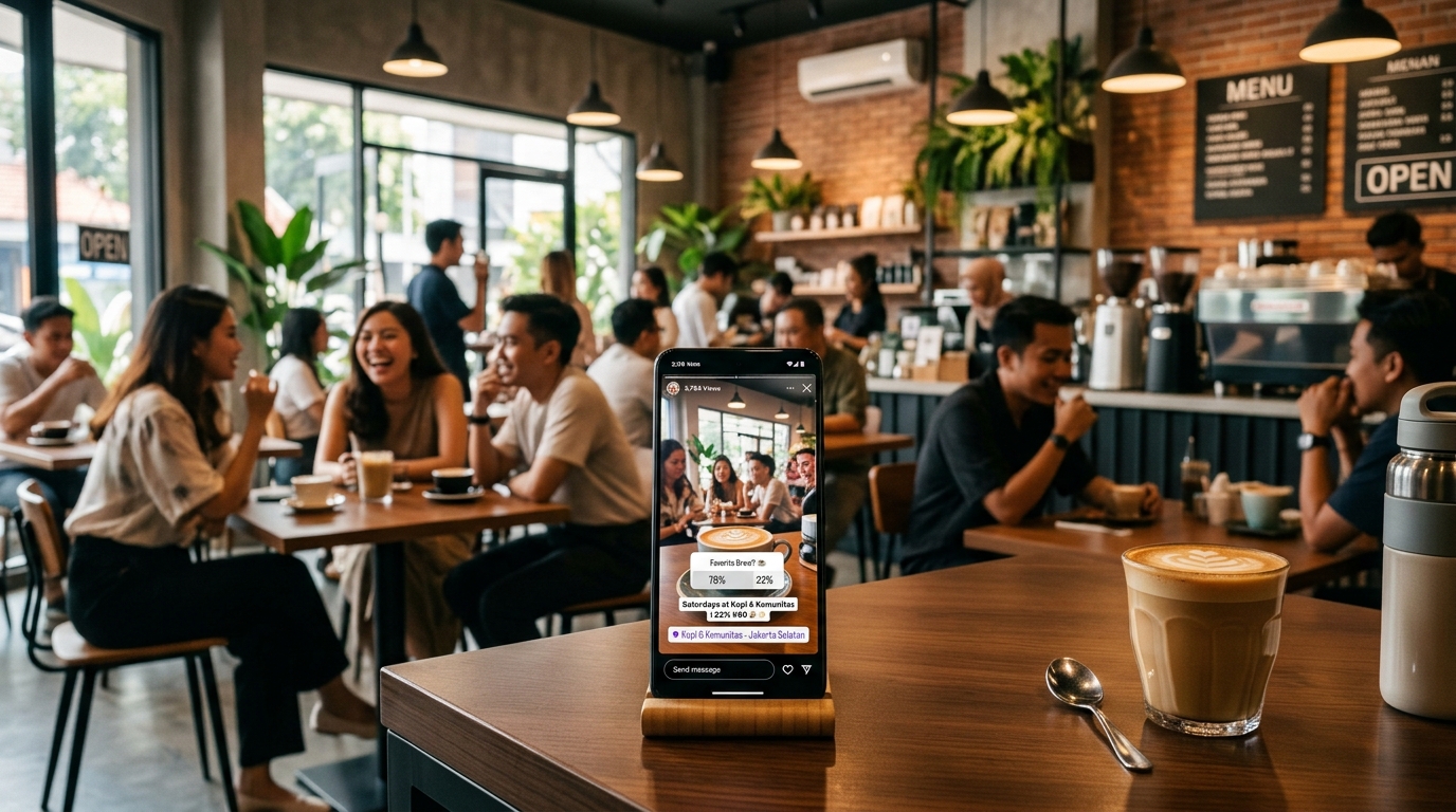 Jasa Views Instagram Story Lokal Indonesia: Cara Jitu Menargetkan Konsumen Terdekat