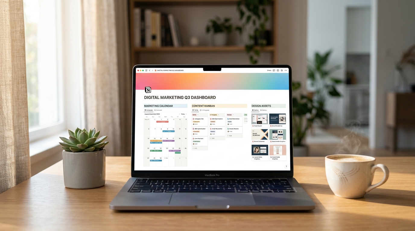 Cara Mengoptimalkan Productivity Workflow dengan Notion untuk Marketer