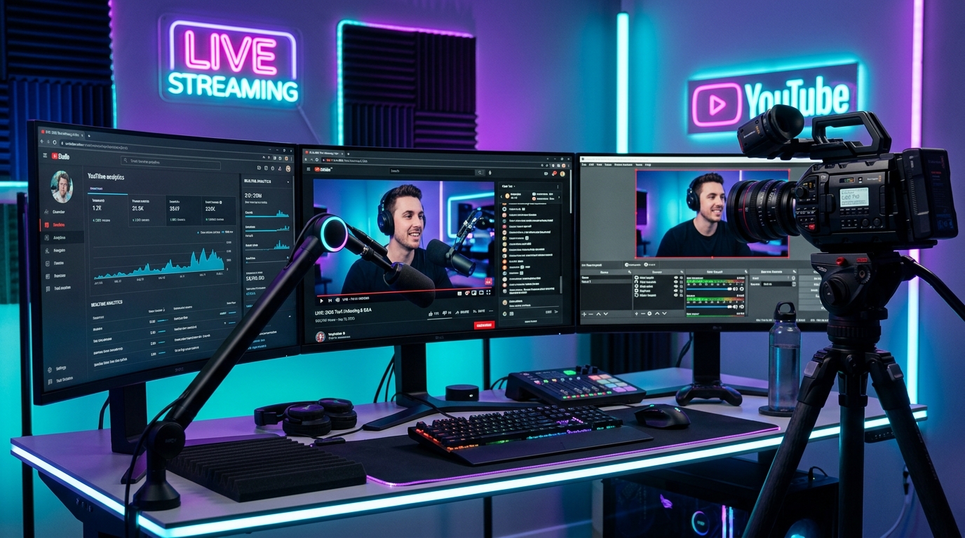 Tips Live Streaming Youtube 2026: Cara Banjir Saweran dari Penonton Setia