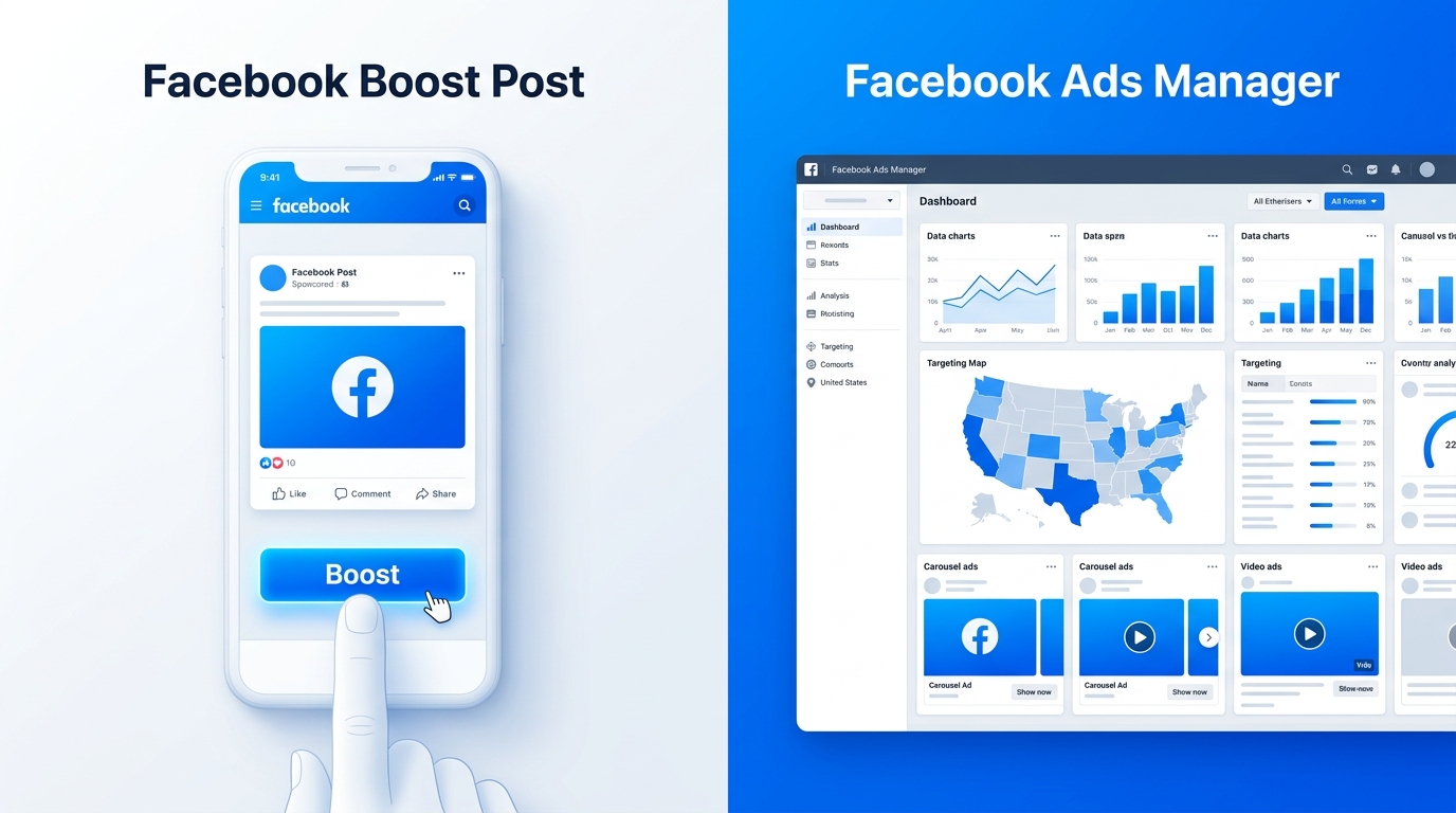Perbedaan Facebook Ads dan Facebook Boost Post Mana yang Lebih Menguntungkan