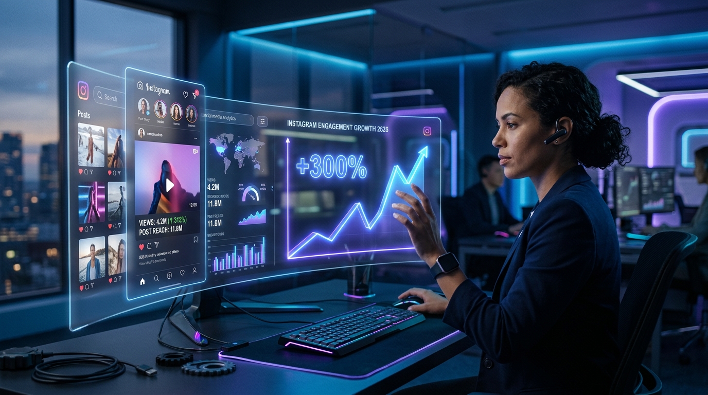 Analisis Data: Bagaimana Jasa Views Instagram Membantu Menaikkan Reach Organik Hingga 300%