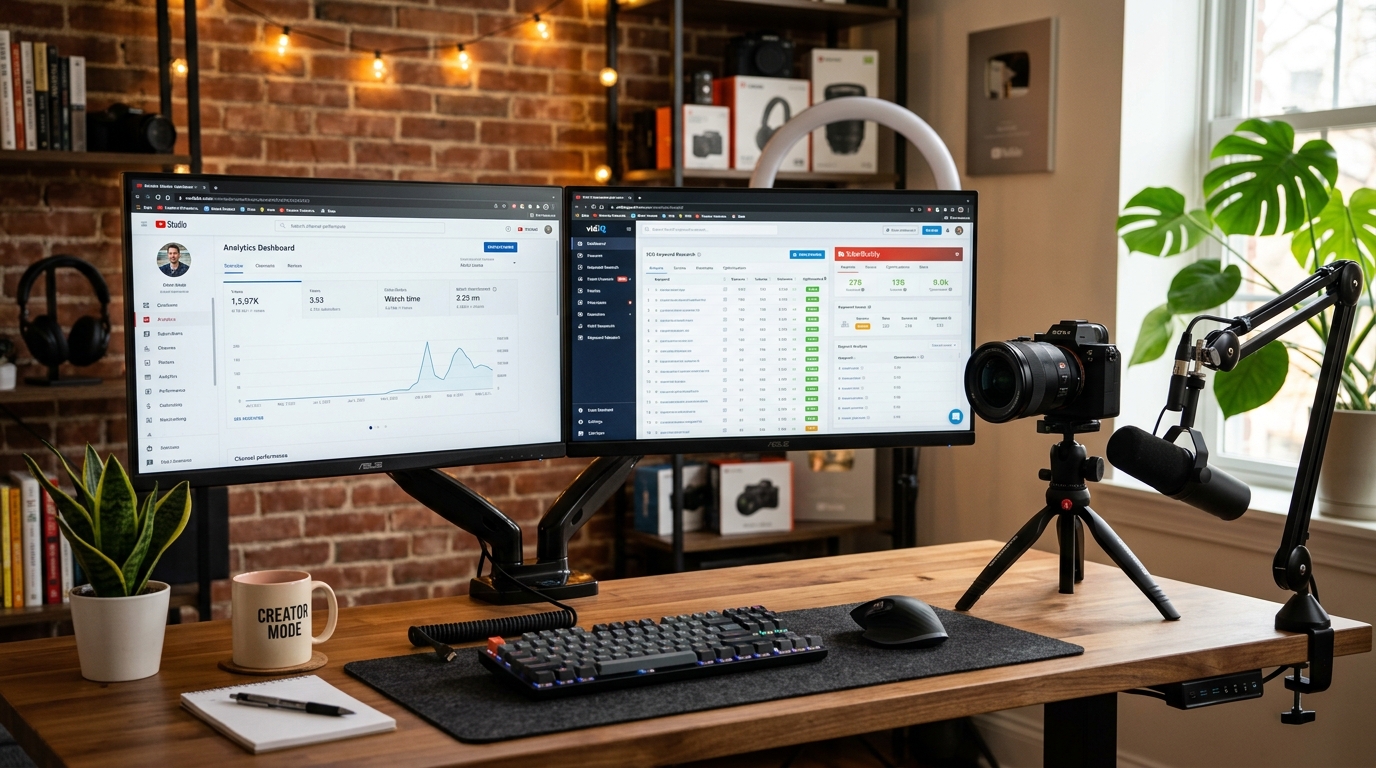 Review Tools SEO YouTube Gratis Seperti TubeBuddy dan VidIQ untuk Membantu Riset Keyword dan Tag Video