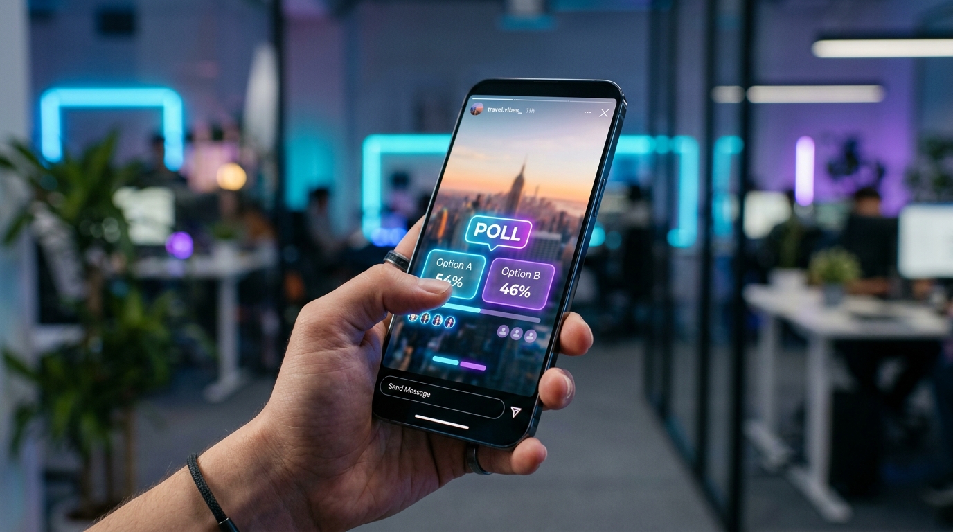 Cara Kerja Jasa Vote Instagram Story: Mengapa Akun Real Lebih Unggul Dibandingkan Bot