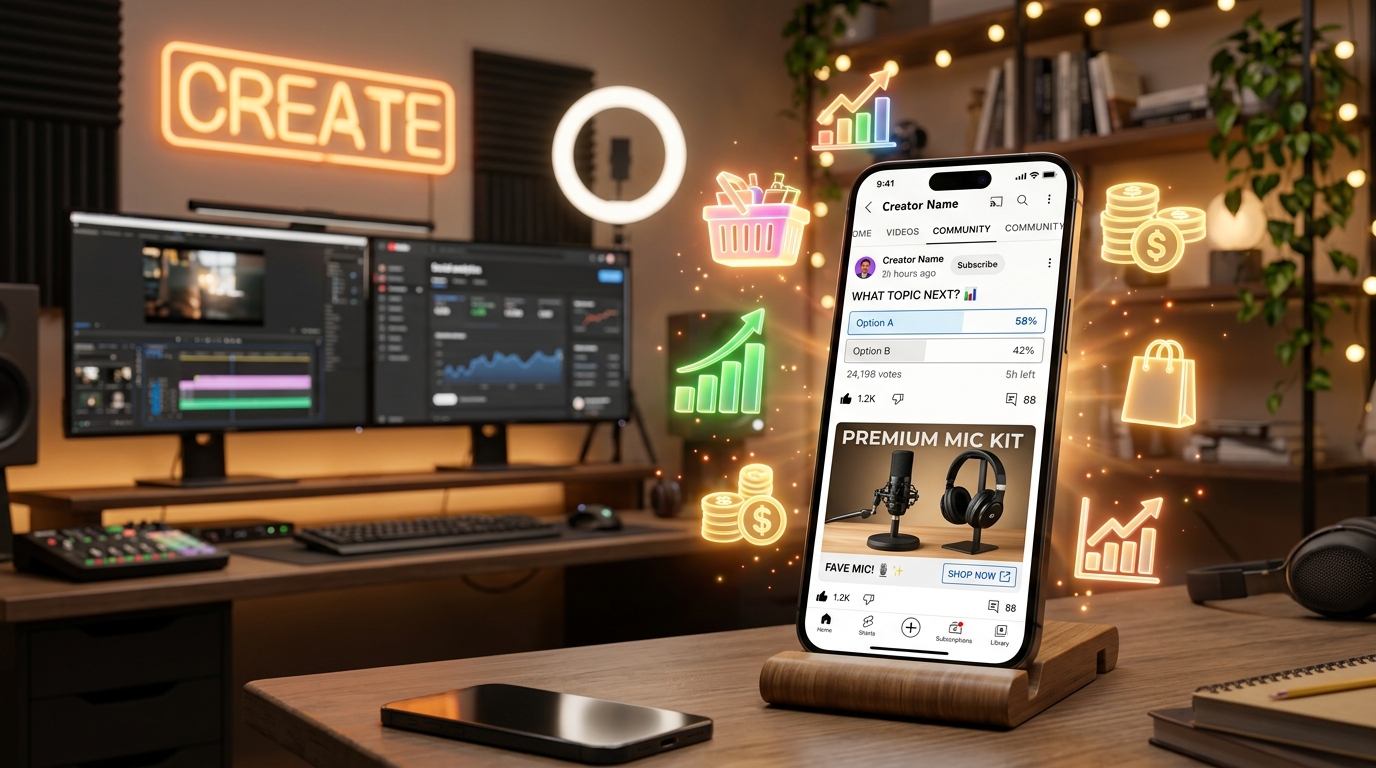 Maksimalkan Fitur Tab Komunitas Youtube 2026 untuk Jualan Produk Afiliasi