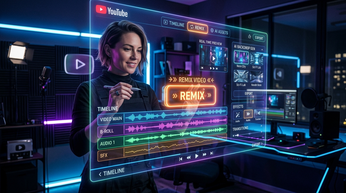 Cara Menggunakan Fitur Remix YouTube 2026 untuk Menambah Viewers
