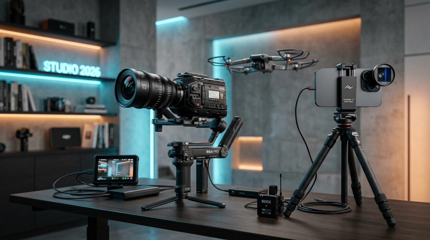 Gadget Wajib Selebgram Internasional 2026 untuk Menghasilkan Konten Kualitas Sinematik