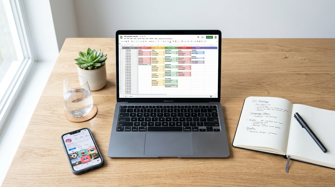 Cara Membuat Kalender Konten Sosial Media yang Terstruktur dan Anti Pusing