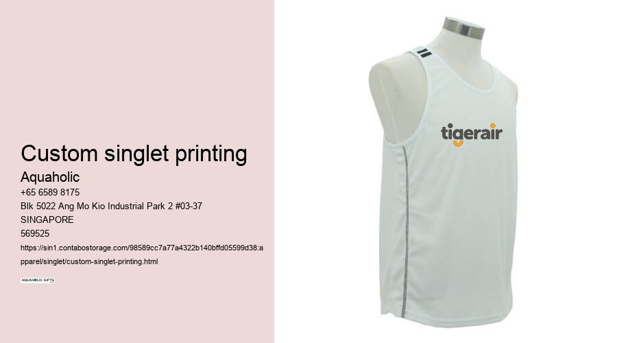 custom singlet printing