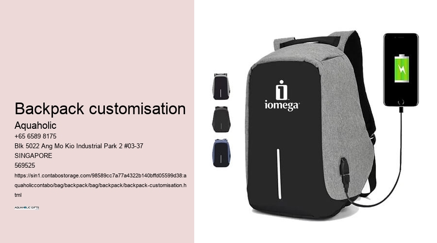 backpack customisation