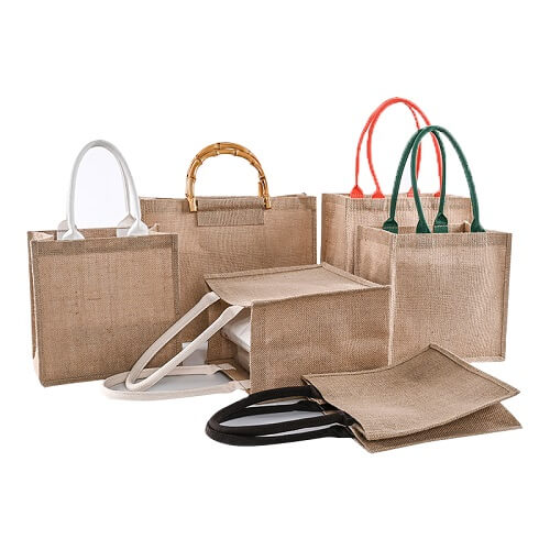 burlap shopping bags wholesale