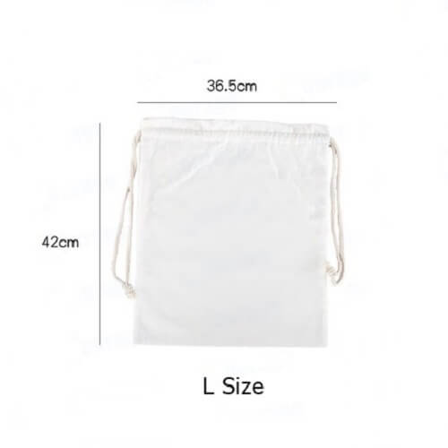 cotton drawstring bags with logo