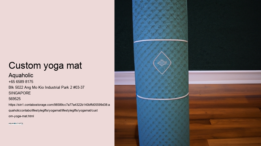 custom yoga mat