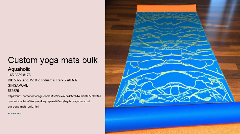 custom yoga mats bulk