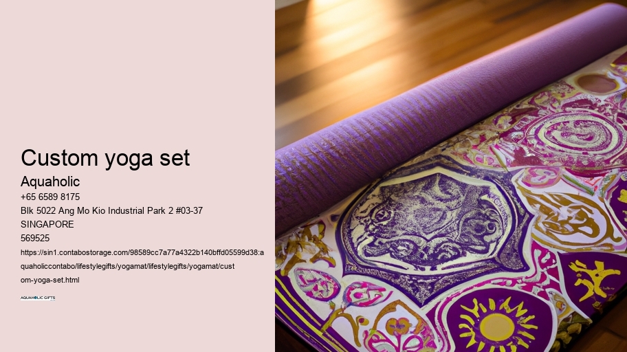 custom yoga set