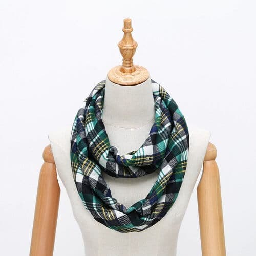 personalized silk scarf