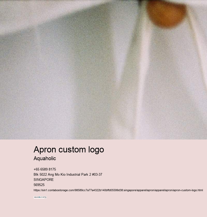 apron custom logo