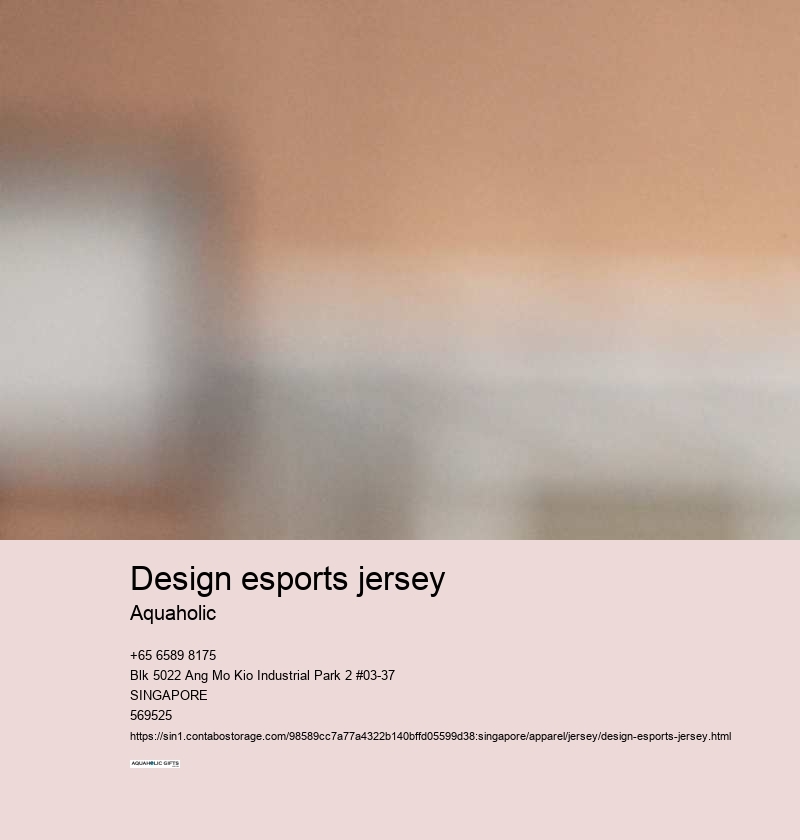 design esports jersey