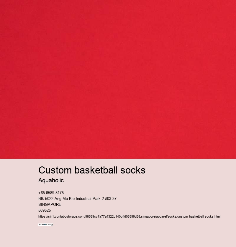 custom basketball socks